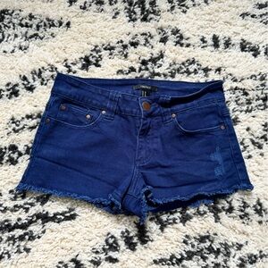 Size 26 Forever 21 Blue Denim Shorts